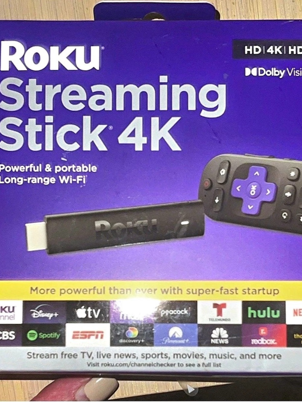 Roku Streaming Stick 4K Streaming Stick